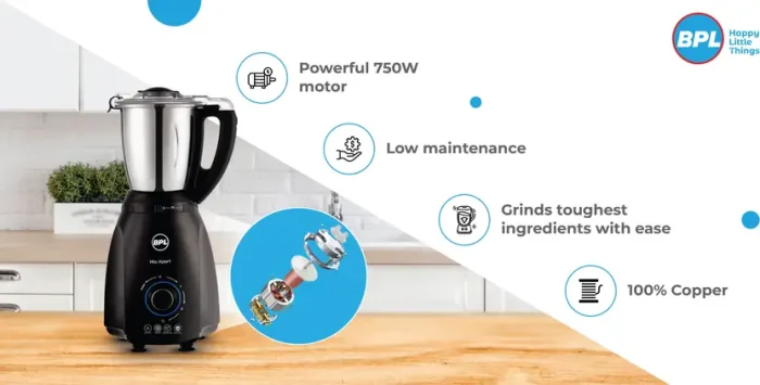 BPL MIXER GRINDER BMGJ301075 4J 750w - Image 2